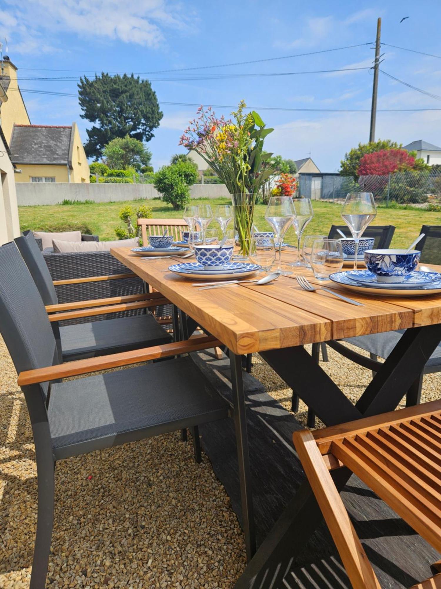 Villa Ty Pesked Ru à Saint-Quay-Perros Extérieur photo